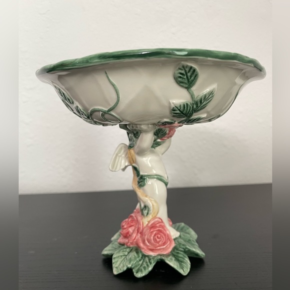 Vintage 1996 Omnibus by Fitz And Floyd Compote Cherubs. - Picture 3 of 7